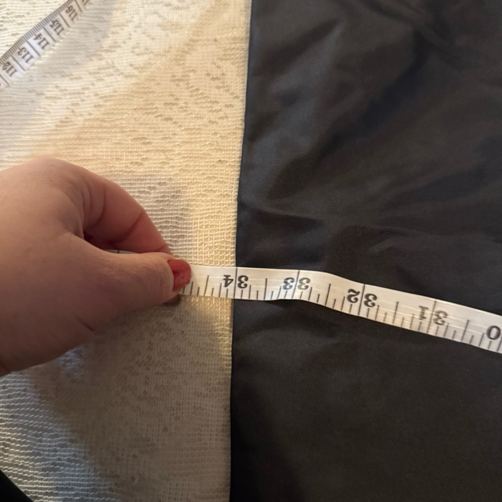 NWT MoriLee by Madeline Gardner black asymmetrical strap cocktail dress - Picture 8 of 13
